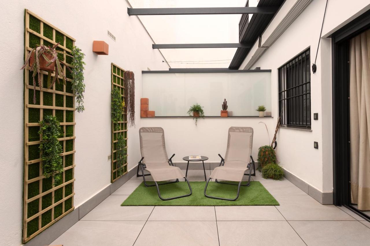 Apartamentos Bajeles Sevilla Urban Ngoại thất bức ảnh